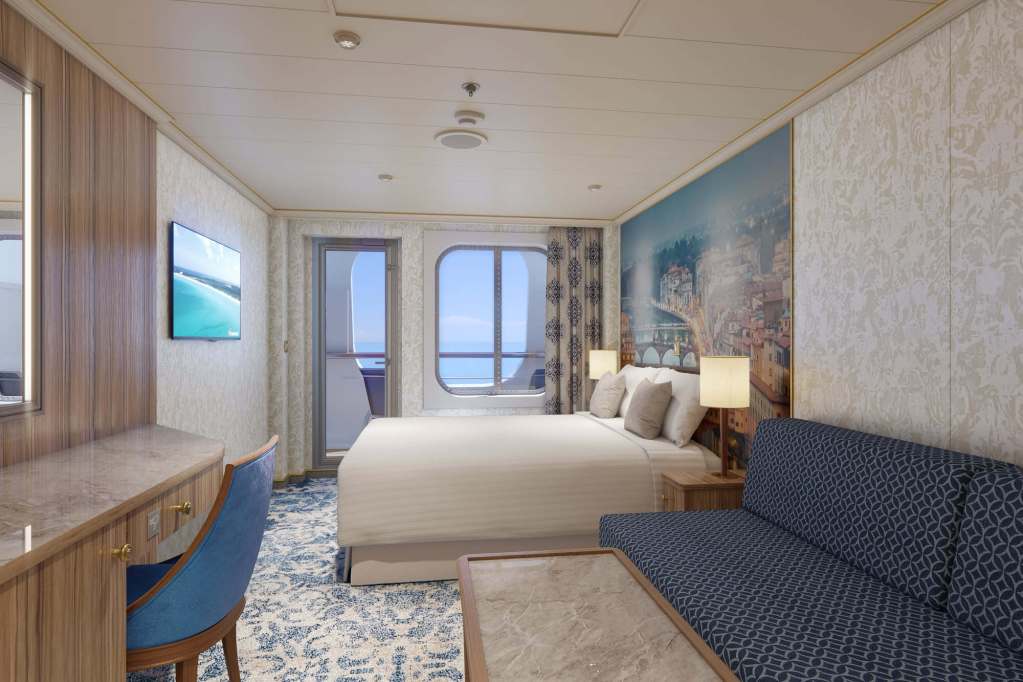 Carnival Firenze cove balcony cabin