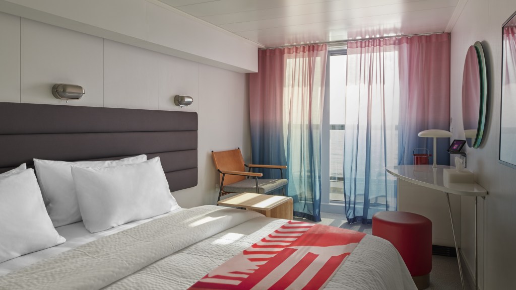Virgin Voyages Central Sea Terrace balcony cabin