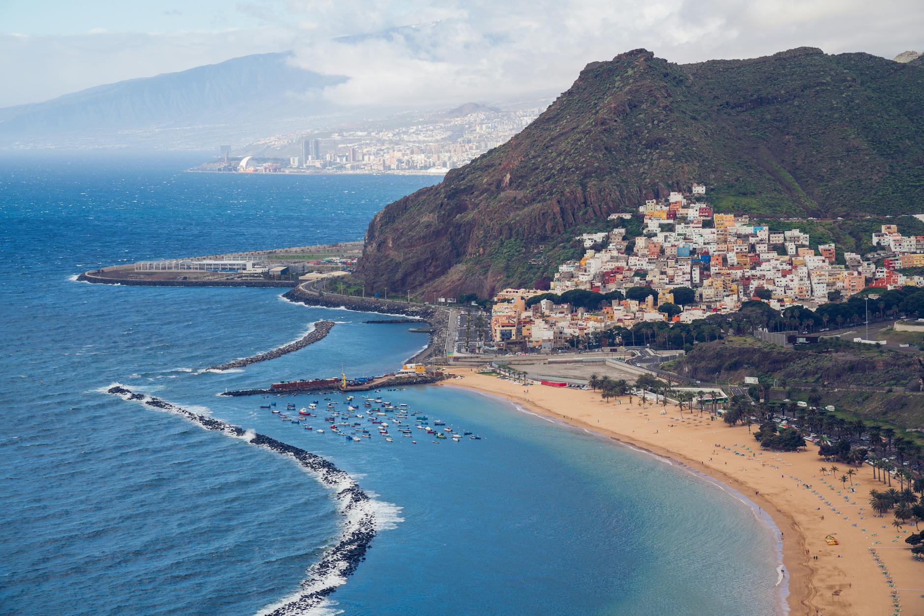 playa de las teresitas in tenerife spain