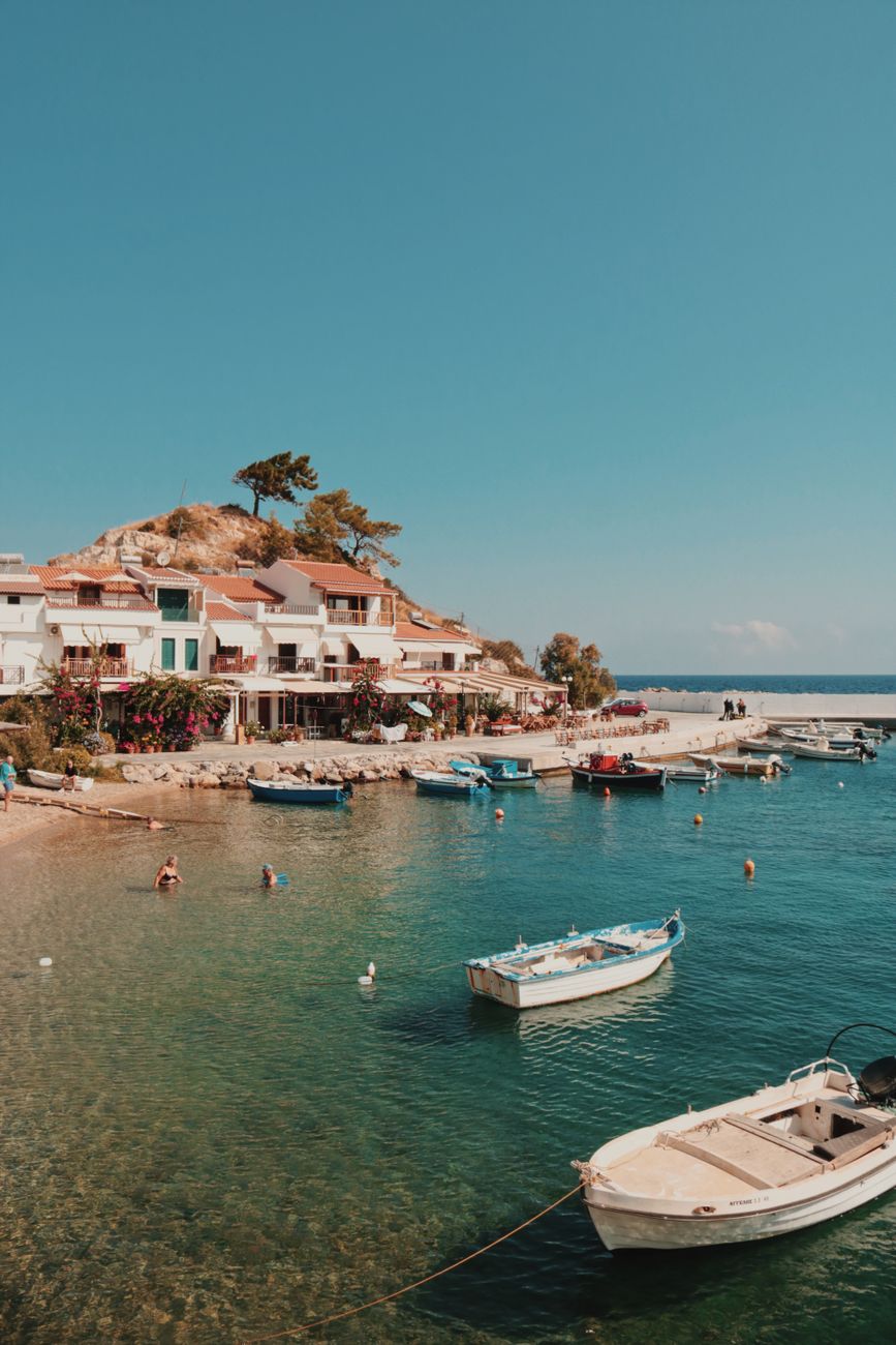 charming harbor view in samos greece, Cruise Destinations